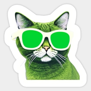 coolest cat #2 Sticker